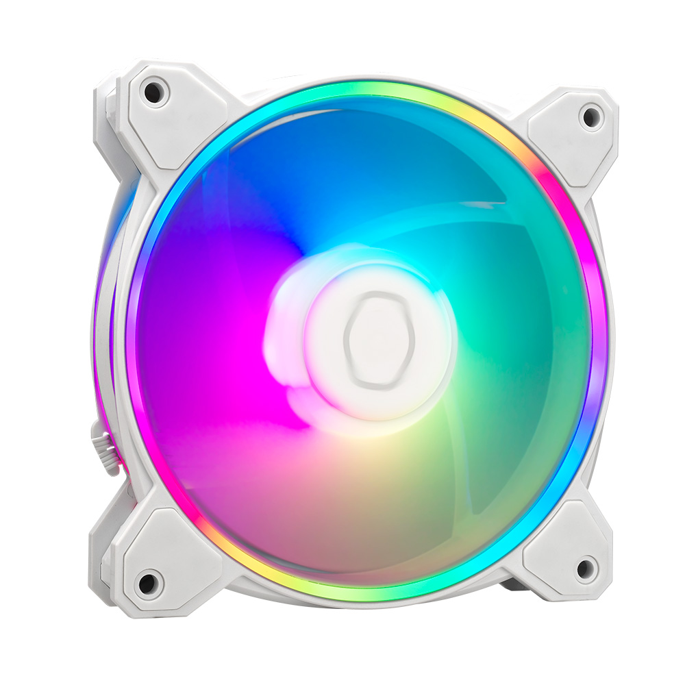 COOLER FAN MASTERFAN MF120 HALO 2 WHITE COOLER MASTER
