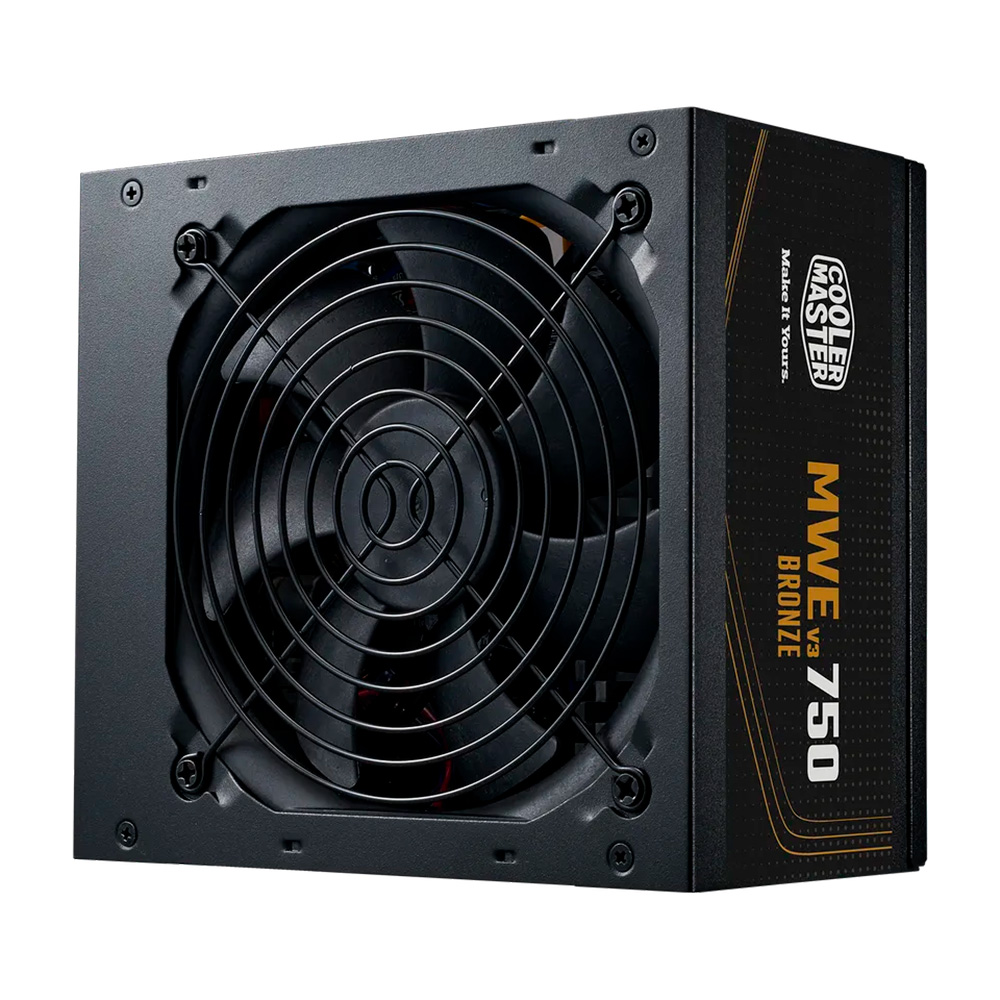 FUENTE 750W 80+ BRONZE MWE V3 COOLER MASTER