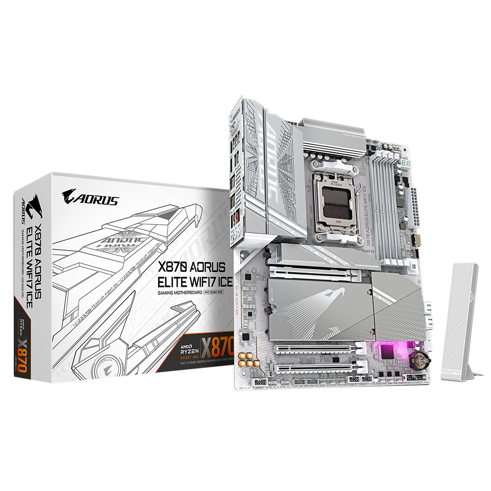 MOTHER X870 AORUS ELITE WIFI7 ICE GIGABYTE AM5