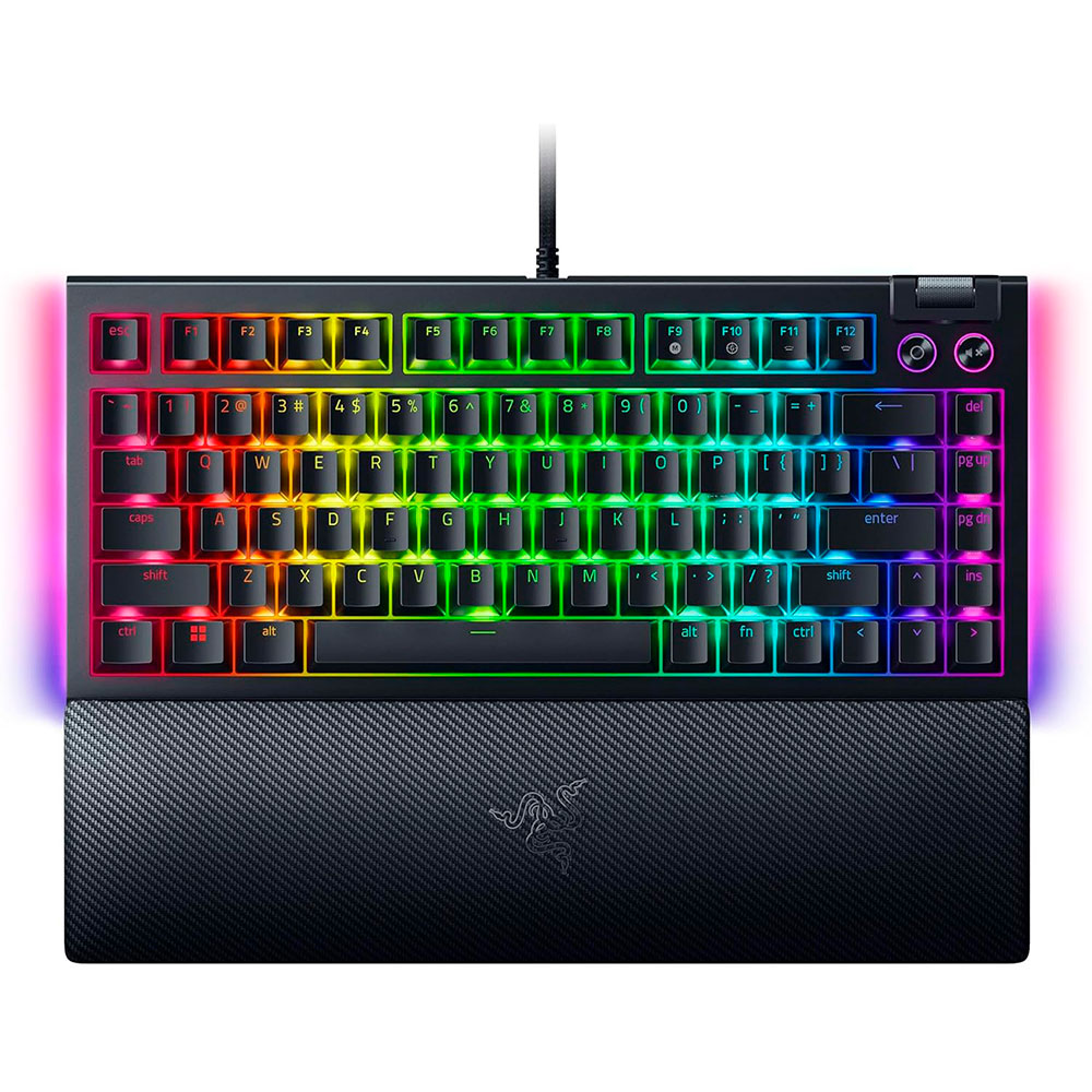 TECLADO BLACKWIDOW V4 75-POR-CIENTO MECHANICAL HOT-SWAPPABLE US RAZER