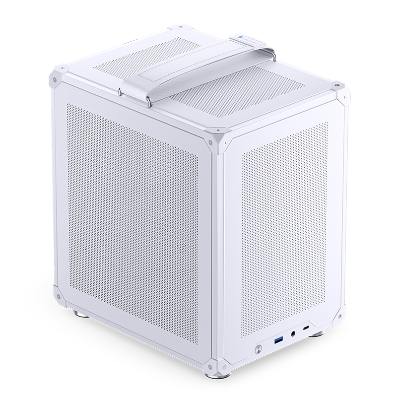 GABINETE C6-ITX TGB MESH WHITE JONSBO