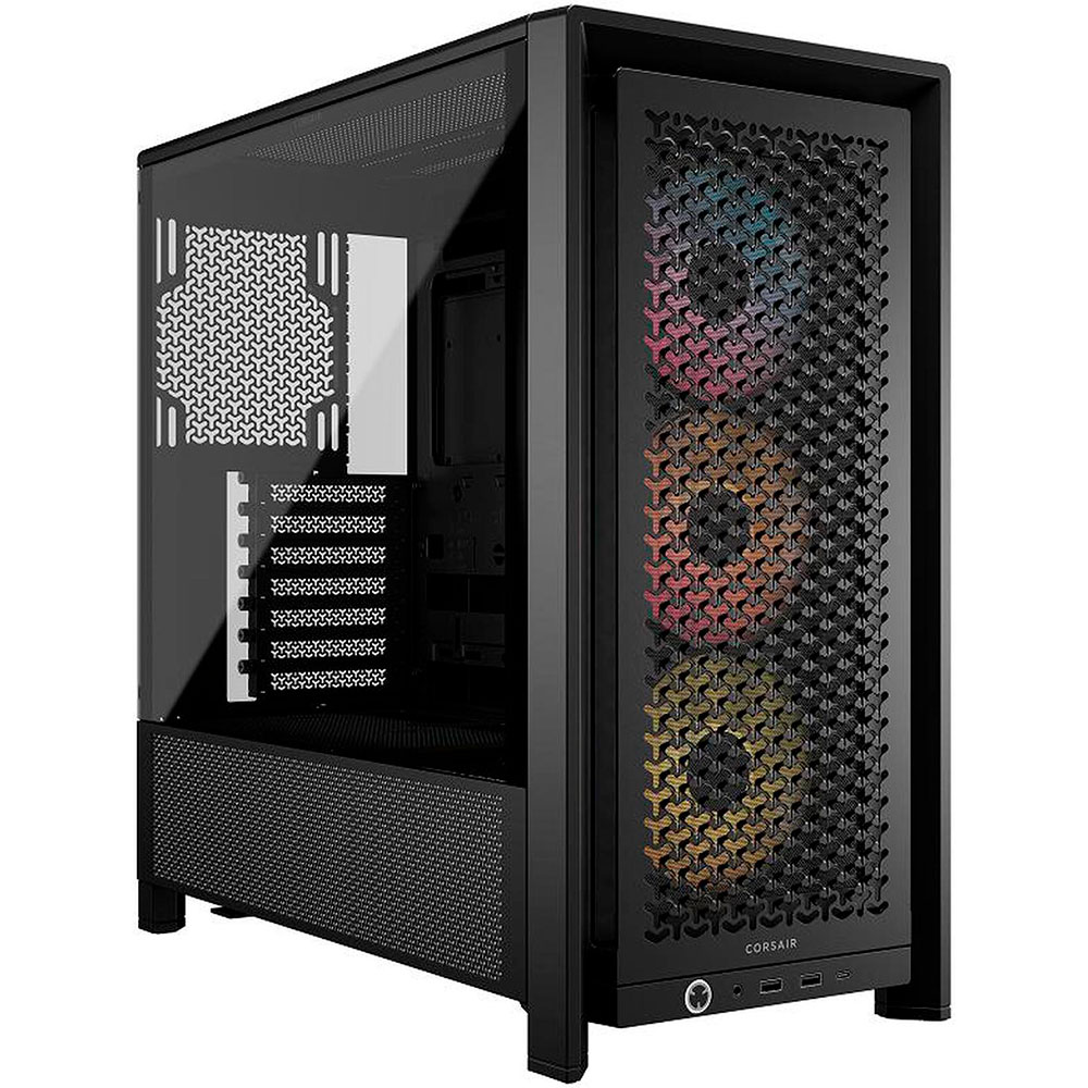 Gabinete Frame 4000d Rs Argb Airflow Black Corsair