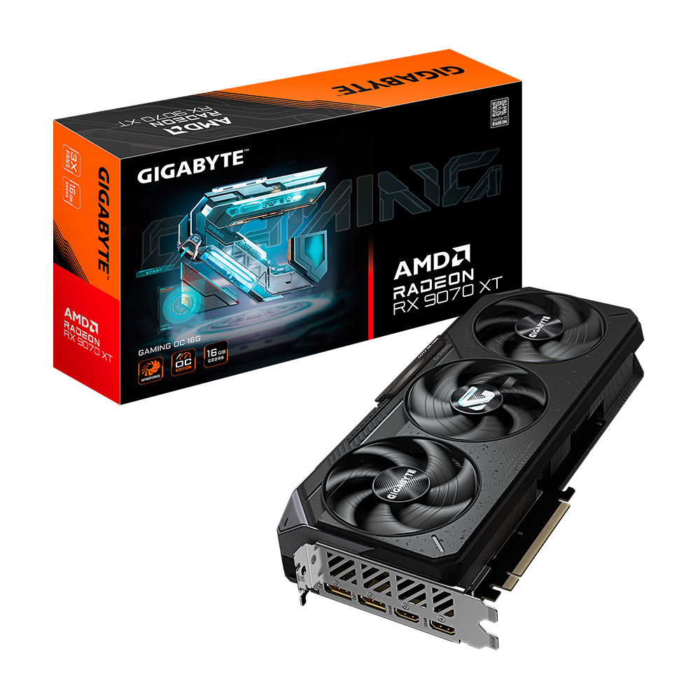 PLACA DE VIDEO RADEON RX 9070 XT GAMING OC 16G GIGABYTE