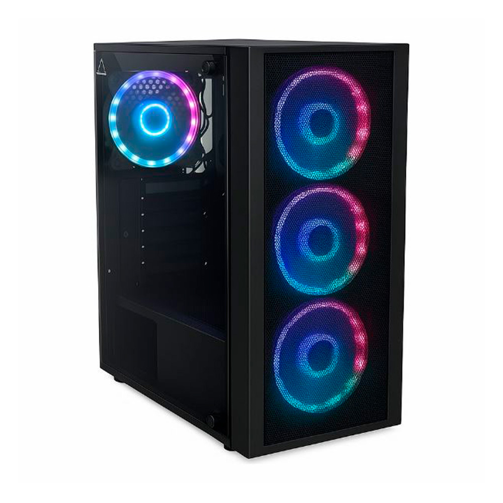 GABINETE EAGLE WARRIOR CG-20AA 4FAN ARGB ATX