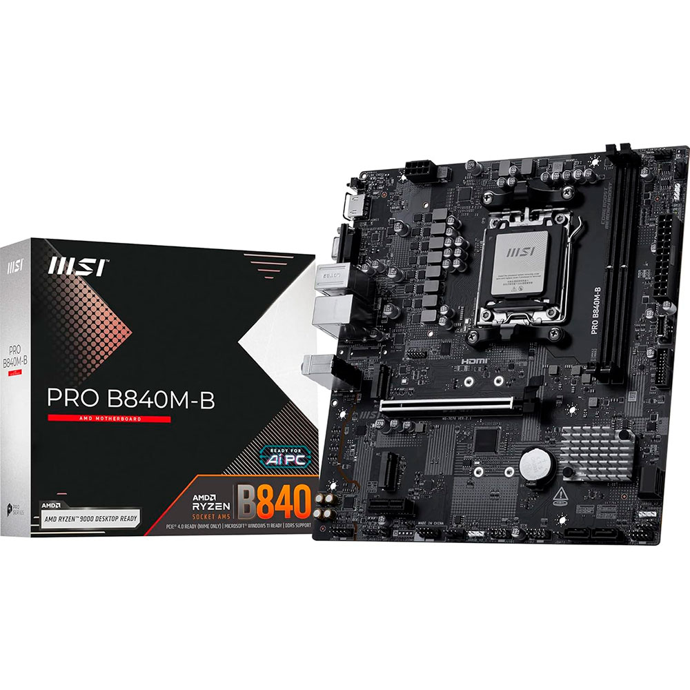 MOTHER PRO B840M-B AM5 MSI