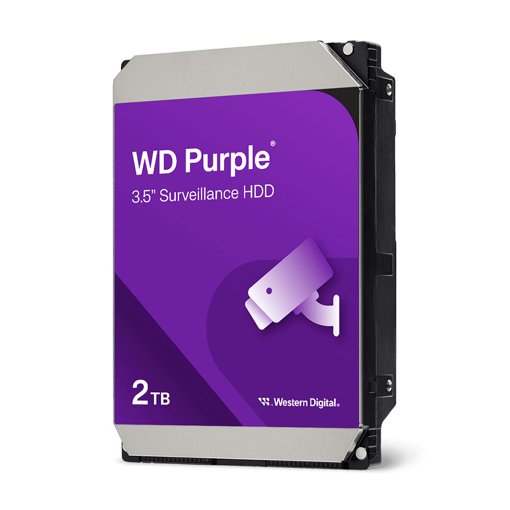 Disco Hdd 2TB Purple Surveillance Wd