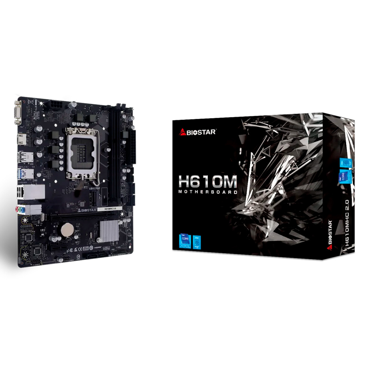 Mother H610mhc 2.0 Ddr4 Biostar 12gen
