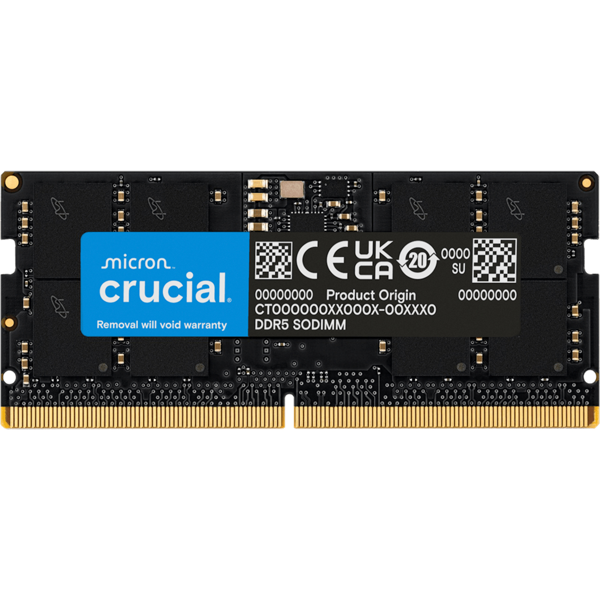 Memoria 16gb 4800mhz Ddr5 Sodimm Crucial