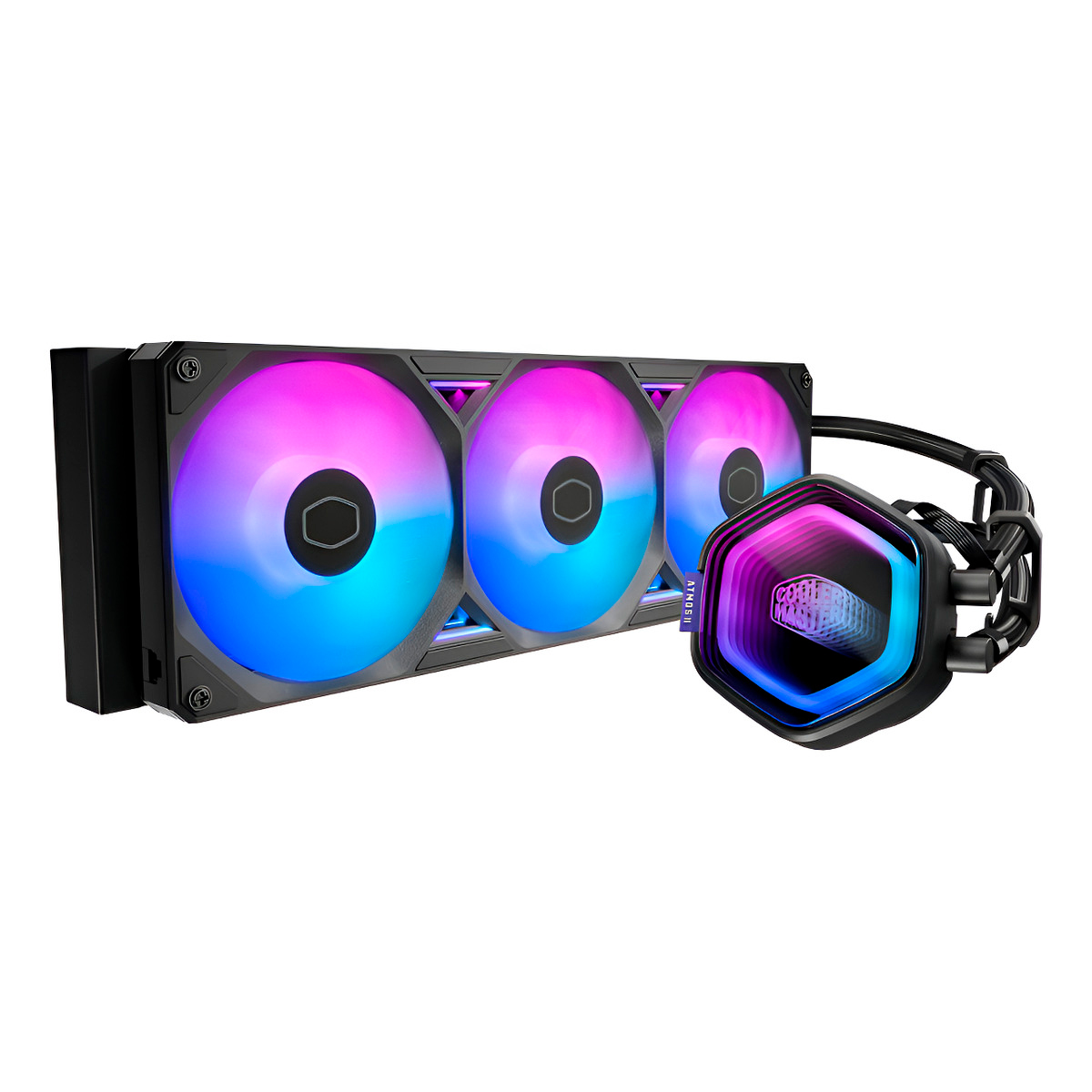 Watere Cooling Masterliquid 360 Atmos Ii Argb Black Cooler Master