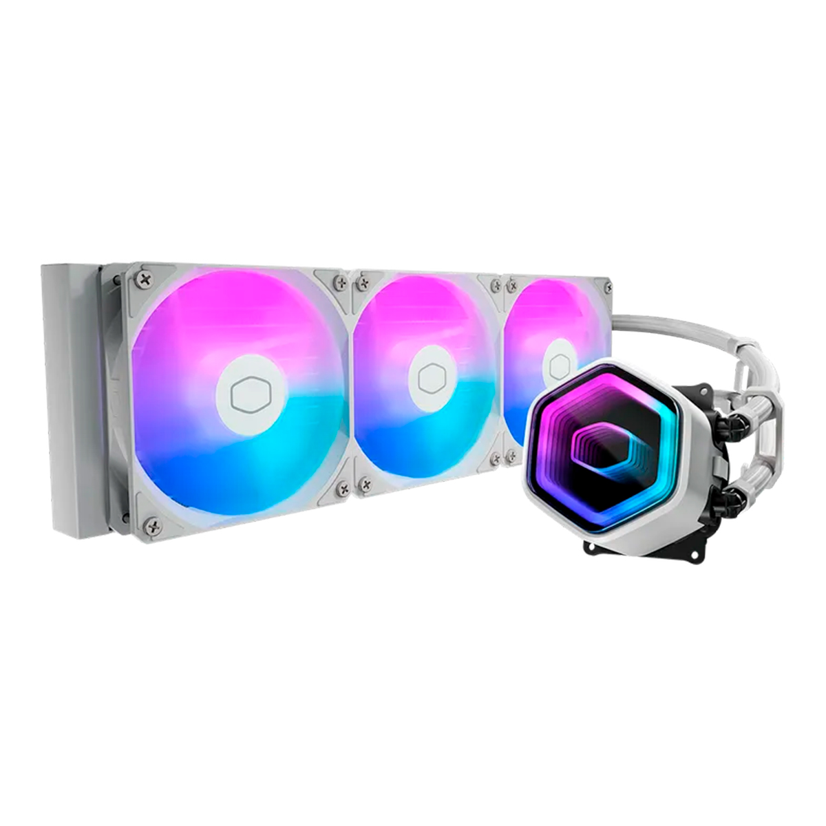 Watere Cooling Masterliquid 360 Atmos Ii Argb White Cooler Master