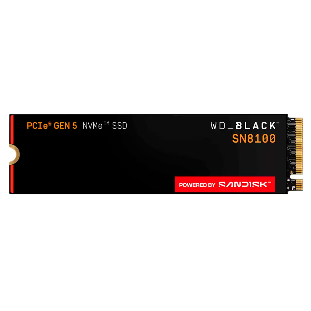 DISCO SSD 1TB SN8100 BLACK M.2 NVME GEN5 WD