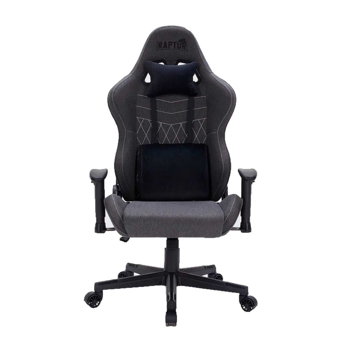 Silla Gamer Throne R1 Tela Negra Raptor