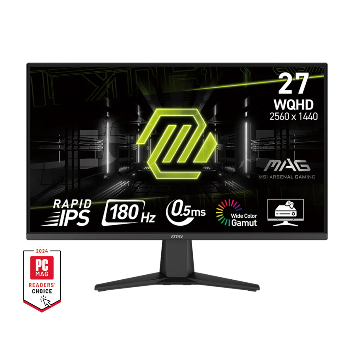 Monitor 27 180hz 2k Wqhd Ips 0.5ms Mag 274f Msi