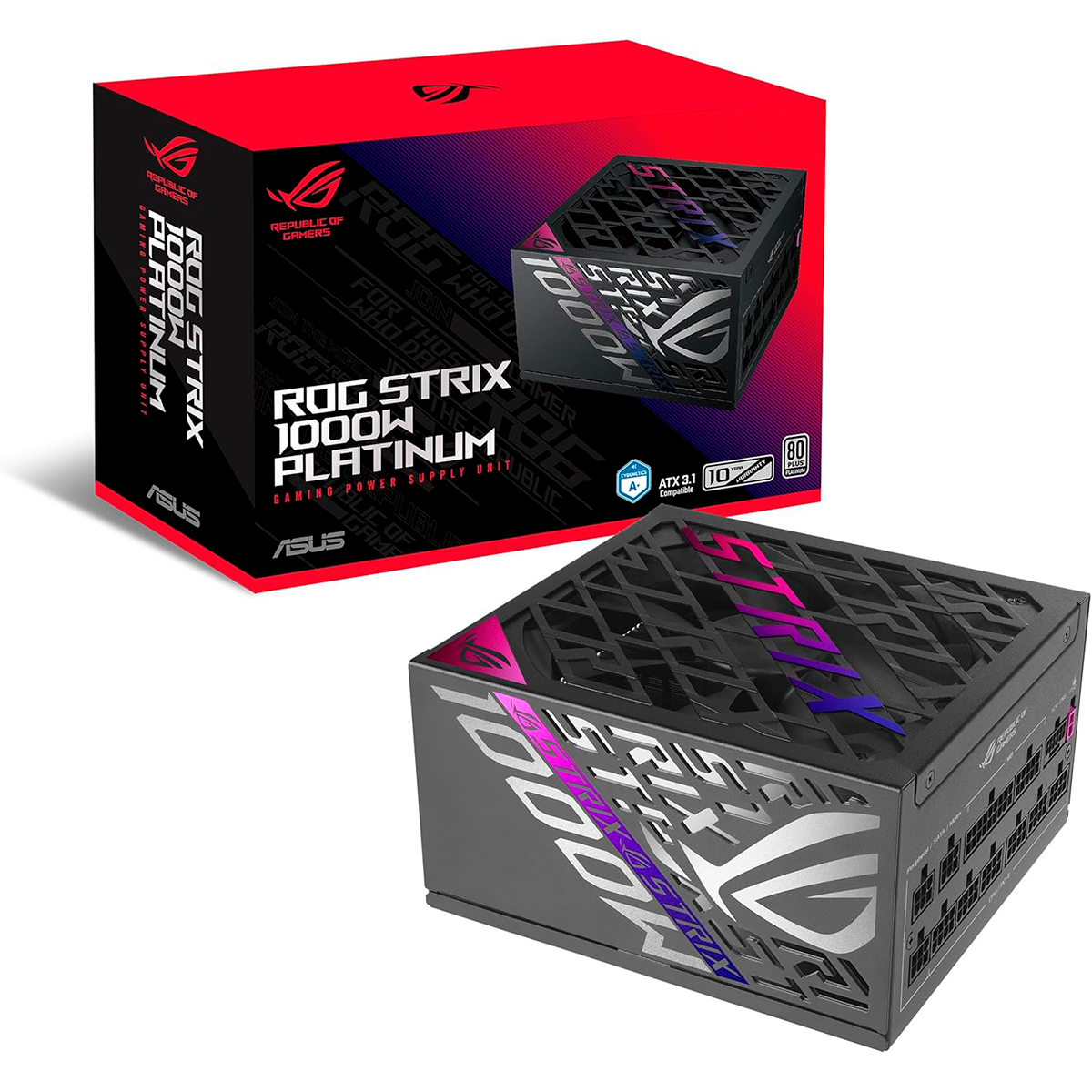 Fuente Rog Strix 1000w Platinum 80+ Gaming Asus