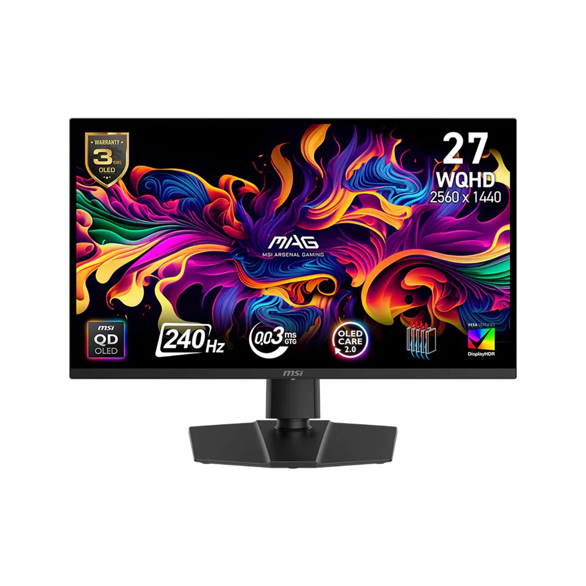 Monitor 27 240hz 0.03ms Oled Wqhd Mag 271qp X24 Msi