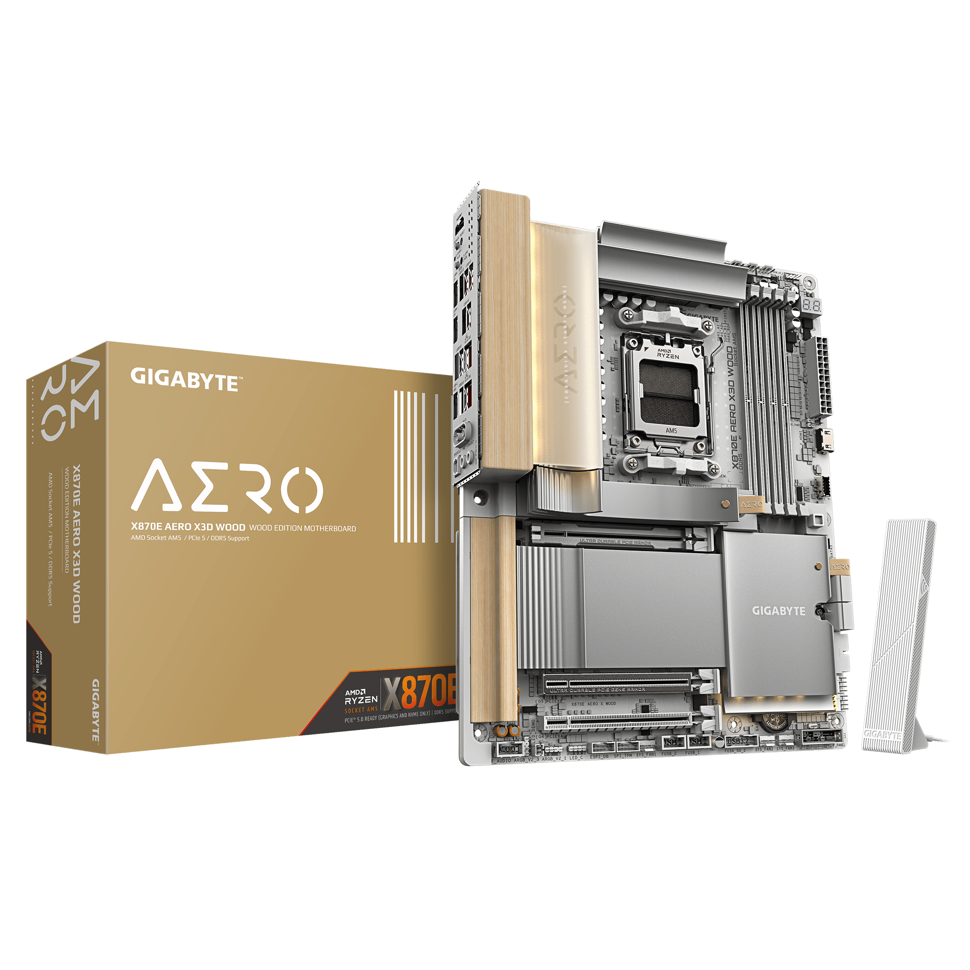 Mother X870e Aero X Wood Gigabyte Am5
