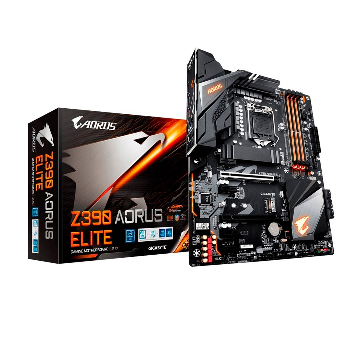 Gigabyte z390 aorus elite star wars обзор