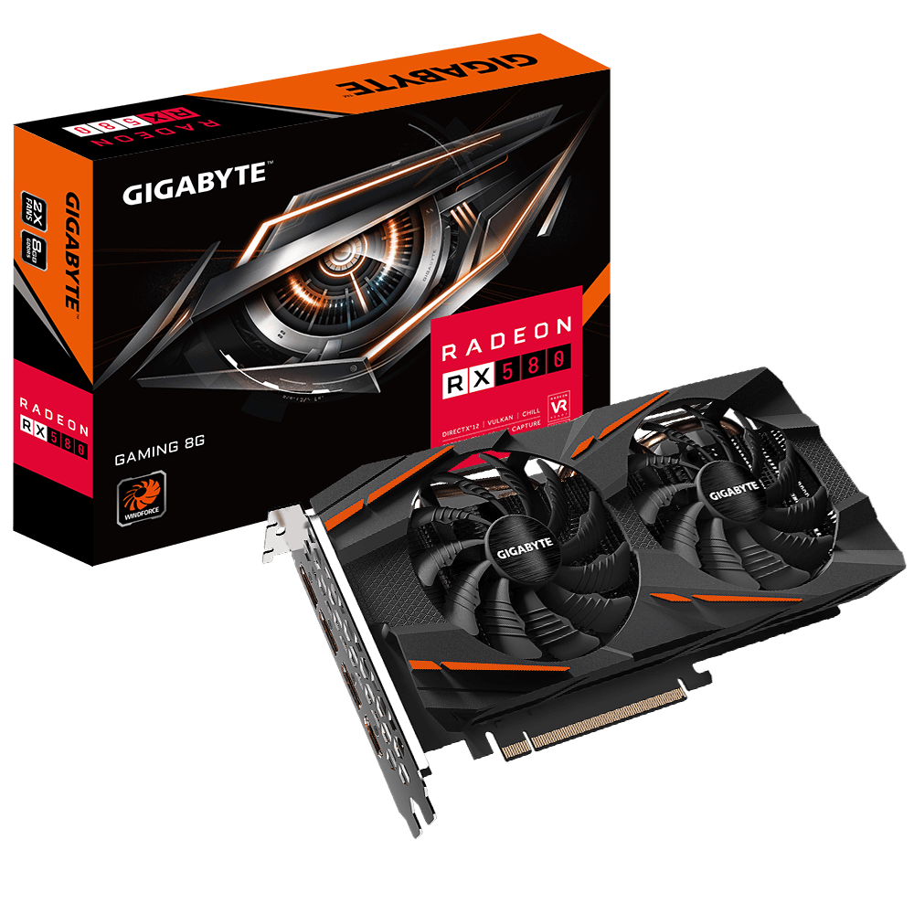 Разбор rx 580 gigabyte