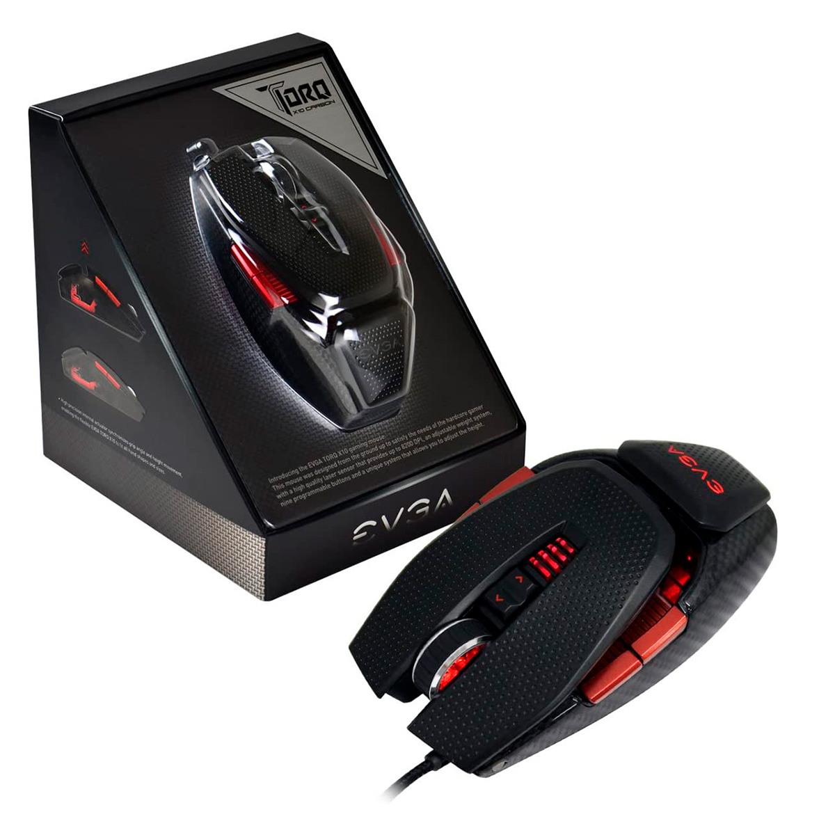 Mouse Torq X10 Laser Evga 