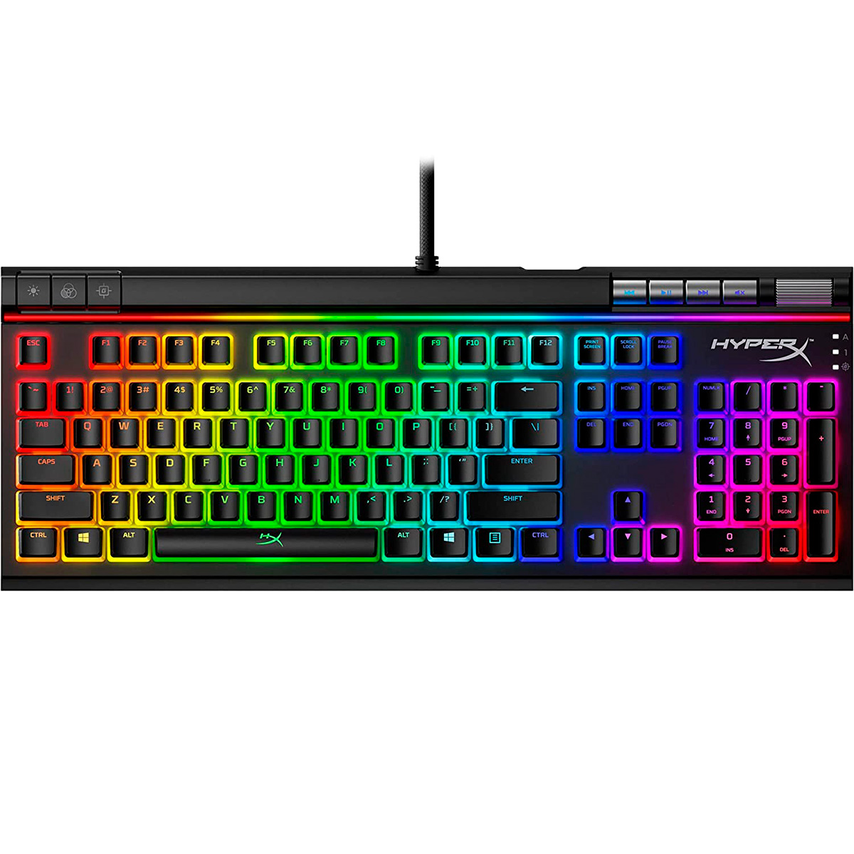 TECLADO HYPERX ALLOY ELITE 2 RGB CHERRY RED