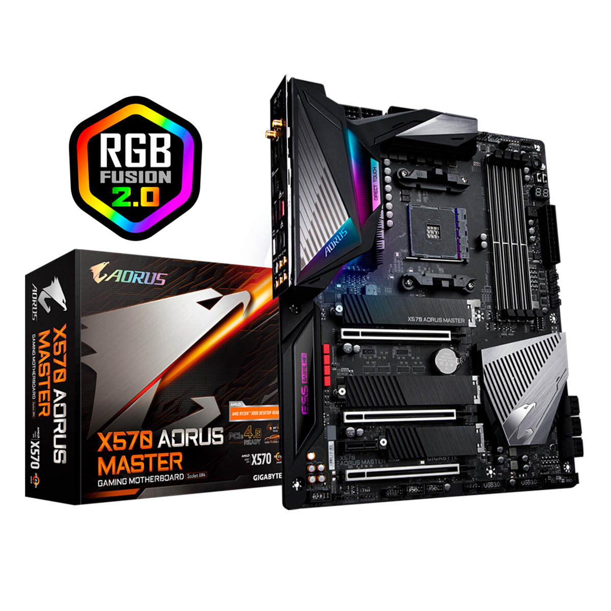 Mother X570 Aorus Master Gigabyte Am4