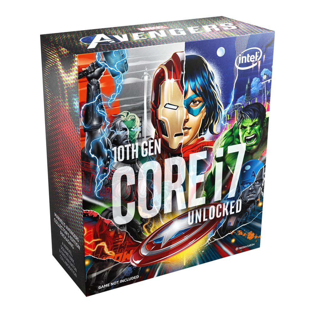 Procesador Intel Core I7 10700ka Avengers Edition