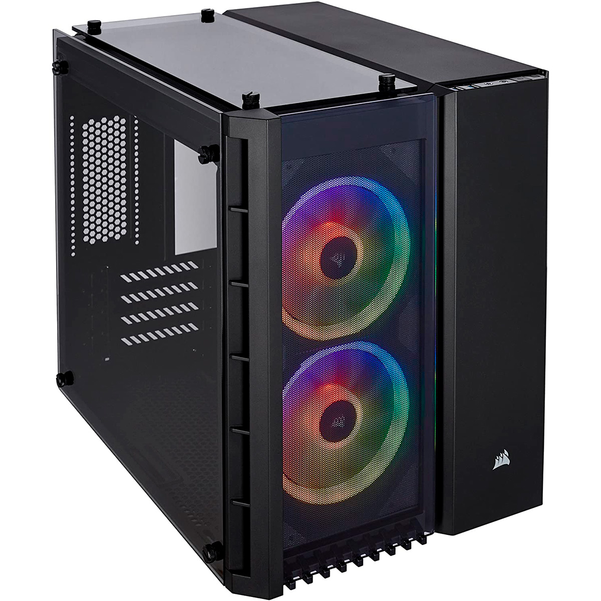 Gabinete Crystal 280x Rgb Tg Black Corsair | HYPERGAMING