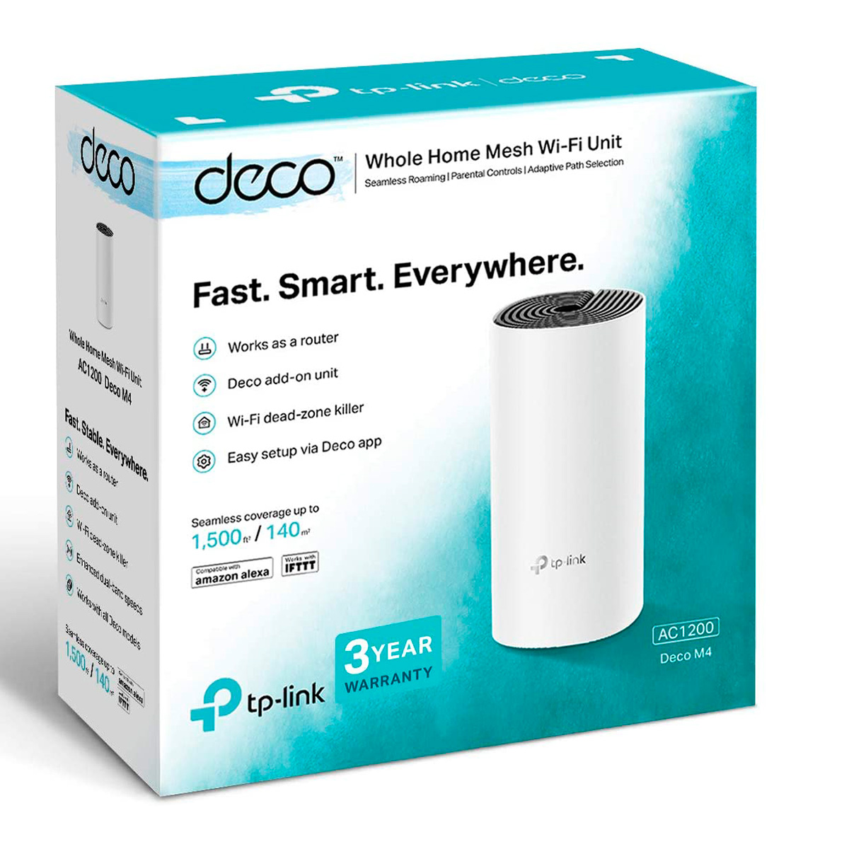 Router Deco M4 Pack 1 Mesh System Ac1200 Wifi Tplink HyperGAMING