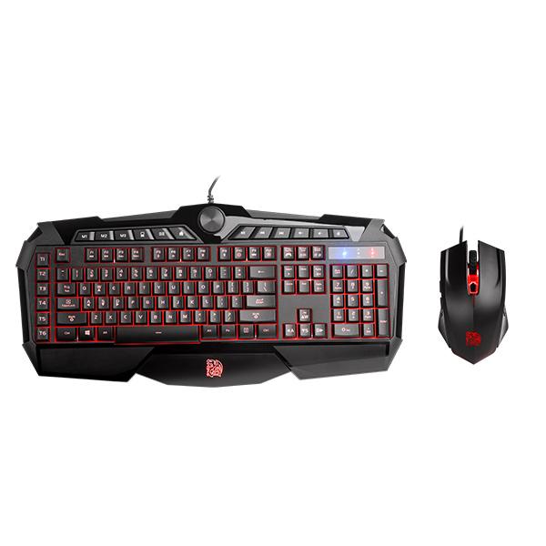 Kit Teclado + Mouse Challenger Prime Rgb Thermaltake
