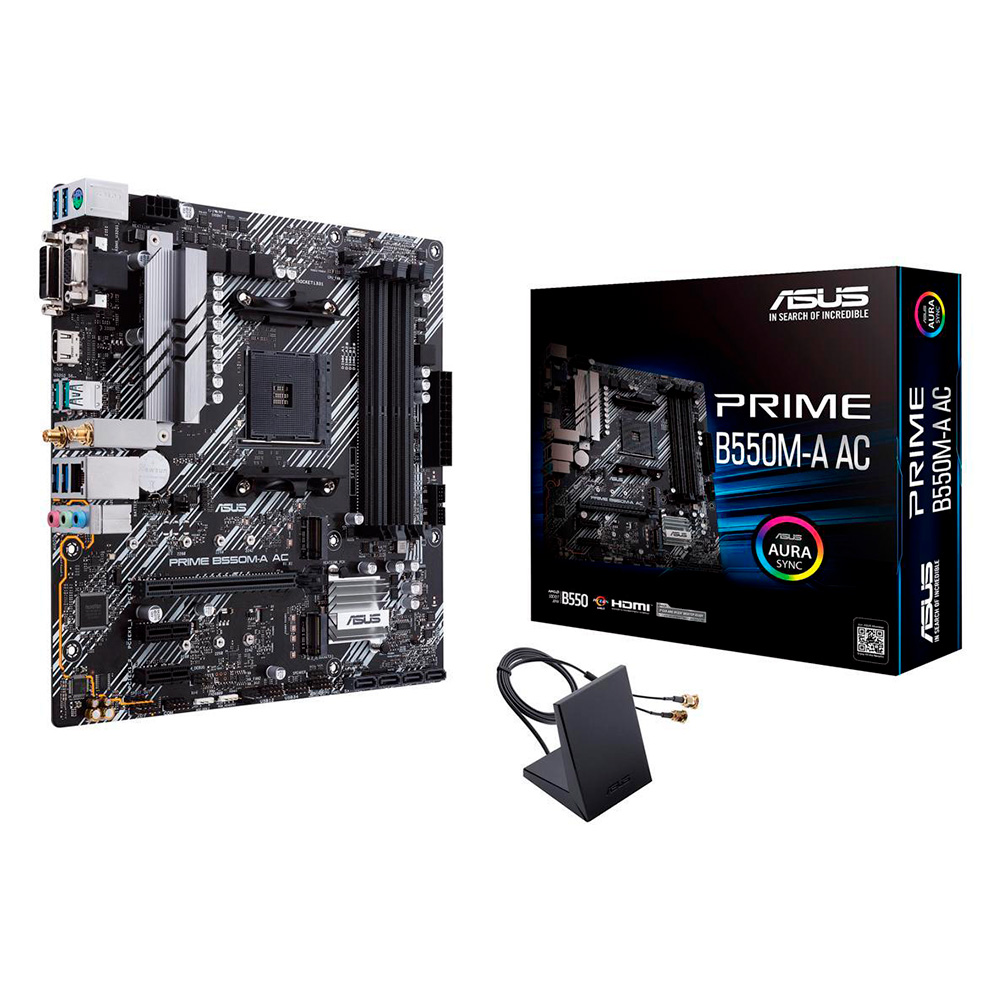 MOTHER PRIME B550M-A AC WIFI ASUS AM4
