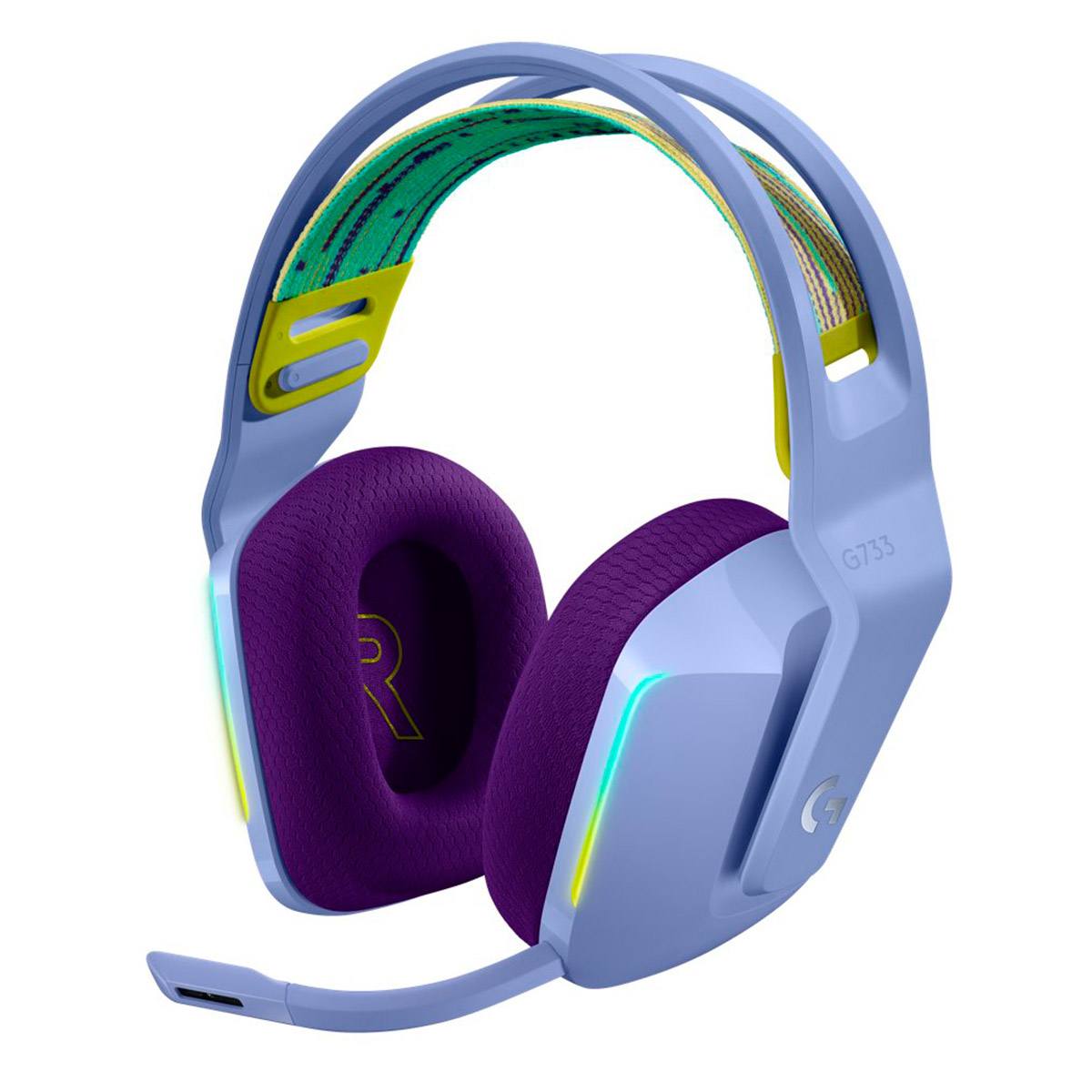 Auricular G733 Lightspeed Rgb Lila Logitech