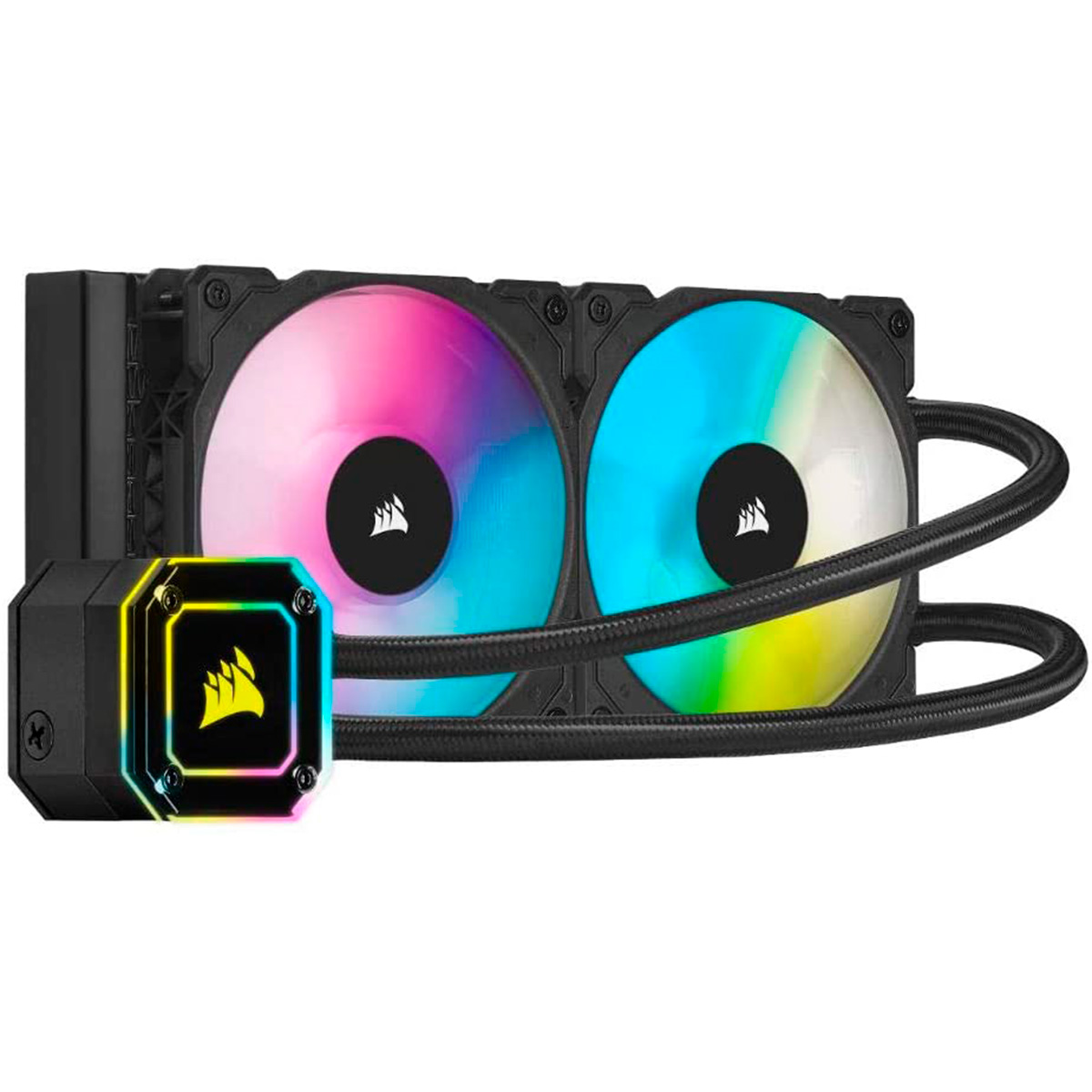 Water Cooling Icue H100i Elite Capellix Black Rgb 240mm Corsair