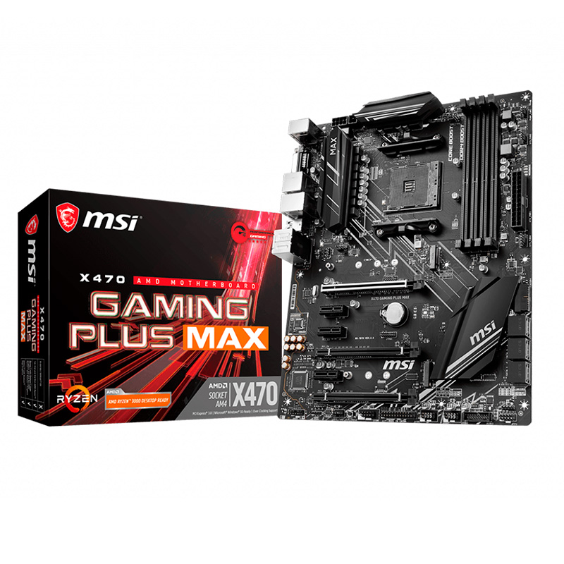Mother X470 Gaming Plus Max Msi Am4