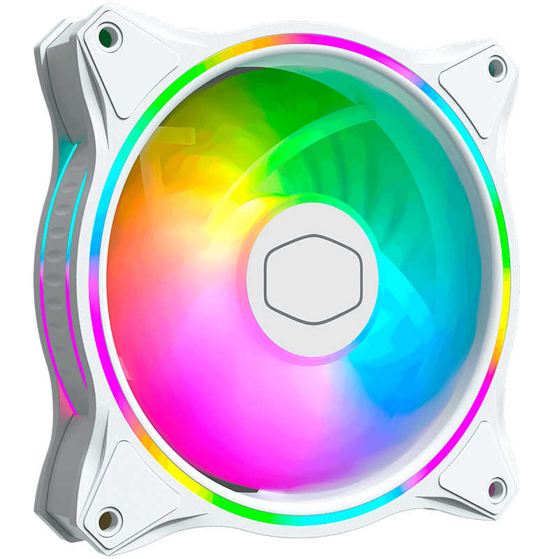 FAN COOLER MF120 HALO WHITE EDITION COOLER MASTER