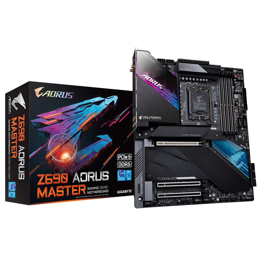 Mother Z690 Aorus Master Ddr5 Gigabyte 12gen HyperGAMING
