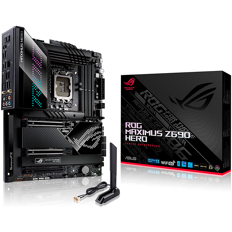 Mother Rog Maximus Z690 Hero Ddr5 Asus 12gen HyperGAMING