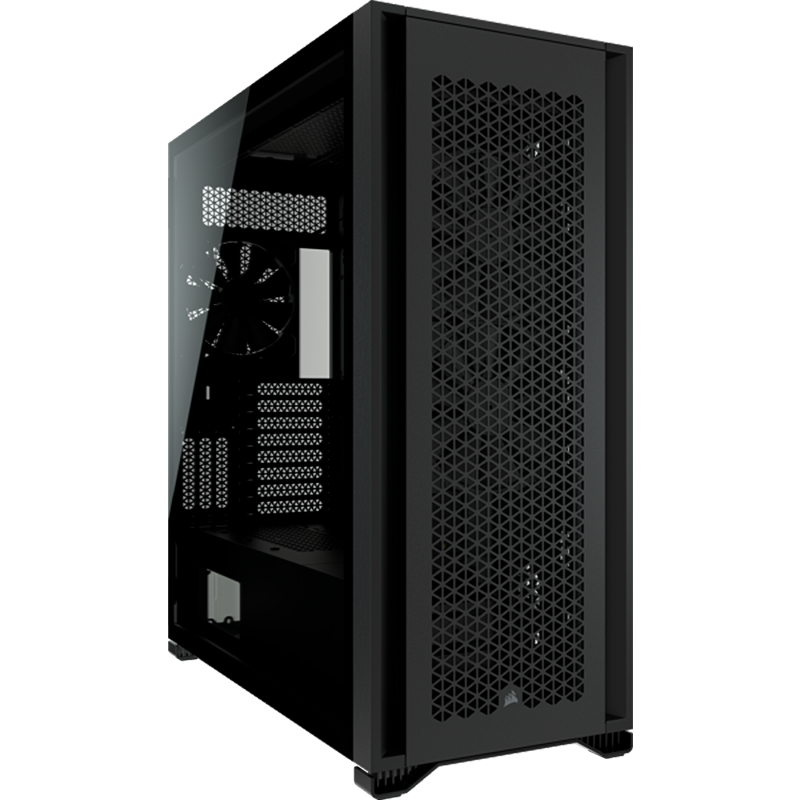 Gabinete 7000d Airflow Tg Full Tower Black Corsair