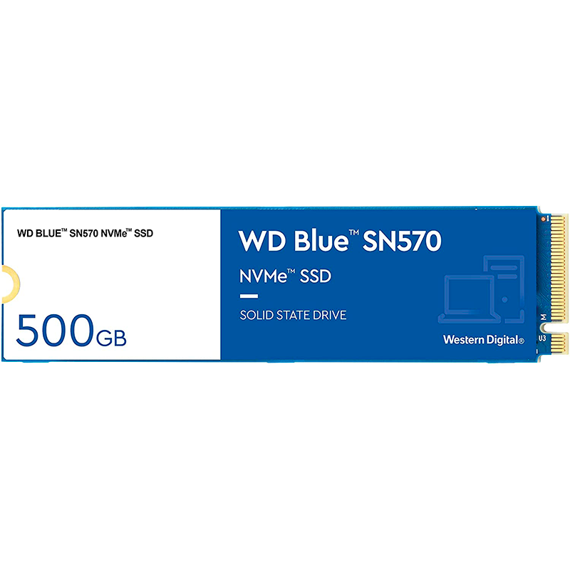 DISCO SSD 500GB SN570 M.2 NVME BLUE WD