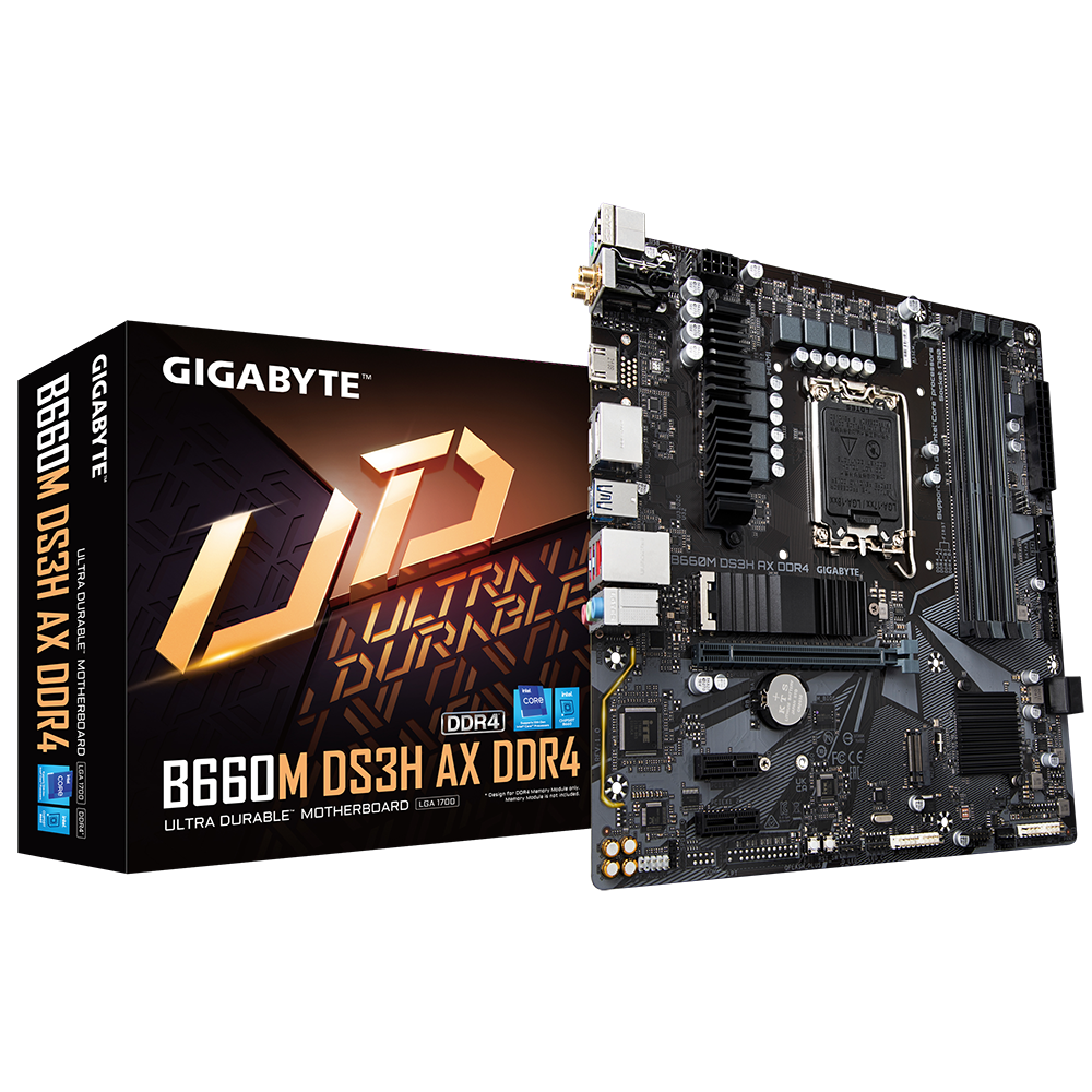 Mother B660m Ds3h Ax Ddr4 Gigabyte 12gen 