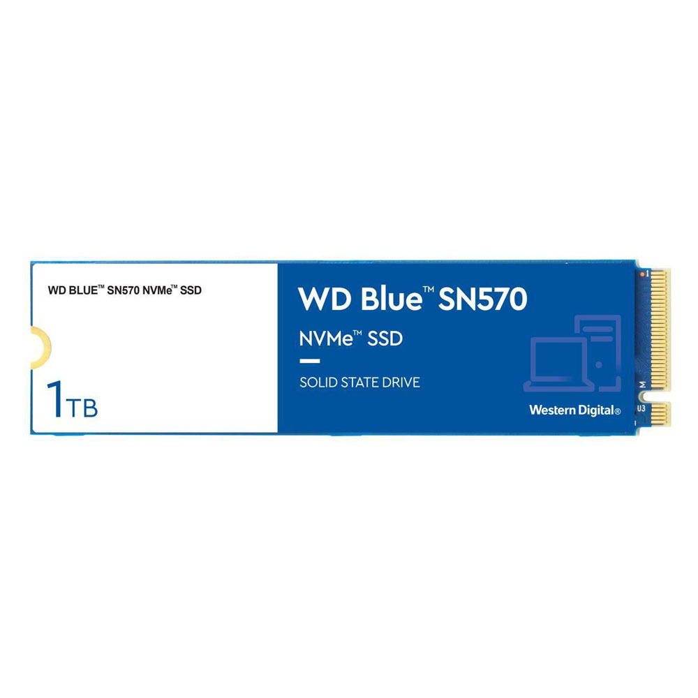 DISCO SSD 1TB SN570 M.2 NVME BLUE WD