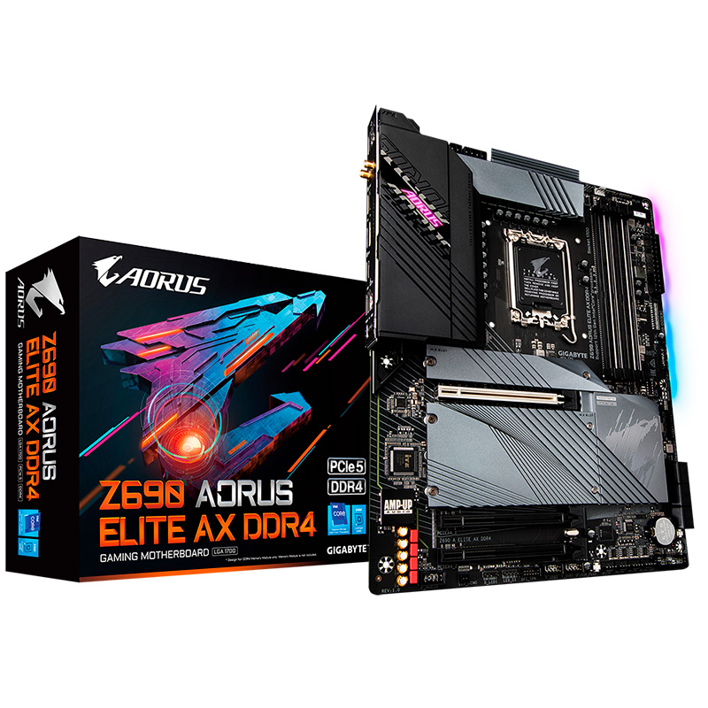Mother Z690 Aorus Elite Ax Ddr4 Gigabyte 12gen
