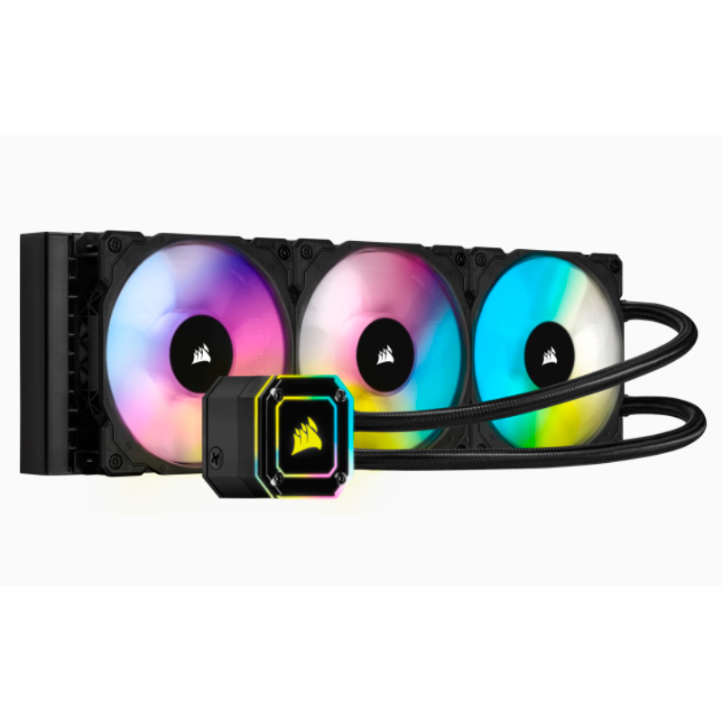 Water Cooling Icue H150i Elite Capellix Black Rgb 360mm Corsair