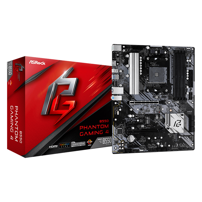 Mother B550 Phantom Gaming 4 Asrock Am4