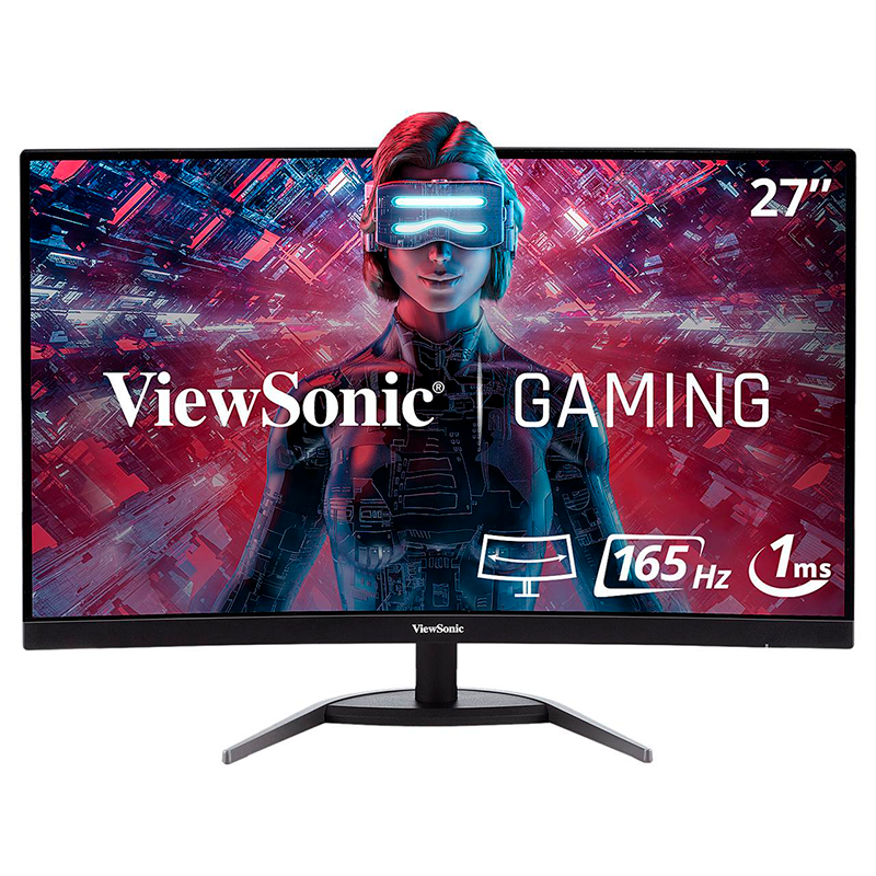 Monitor Curvo 27” Gaming LED ViewSonic VX2718-PC-MHD