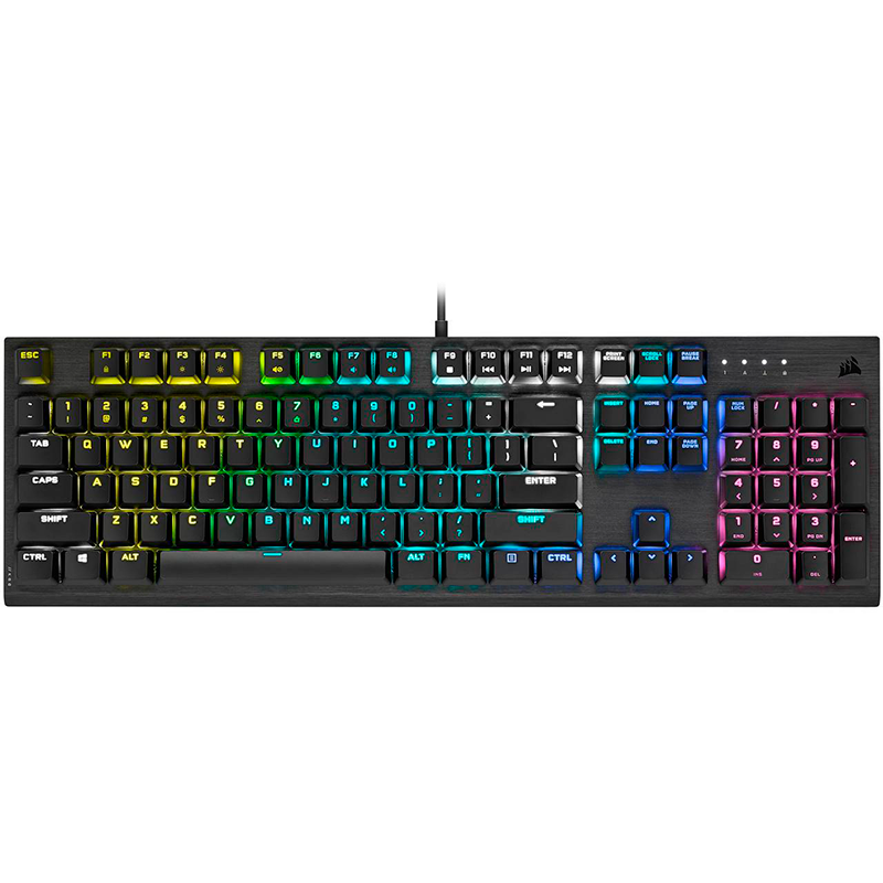 Teclado K60 Rgb Pro Mx Cherry Mv Black Esp Corsair