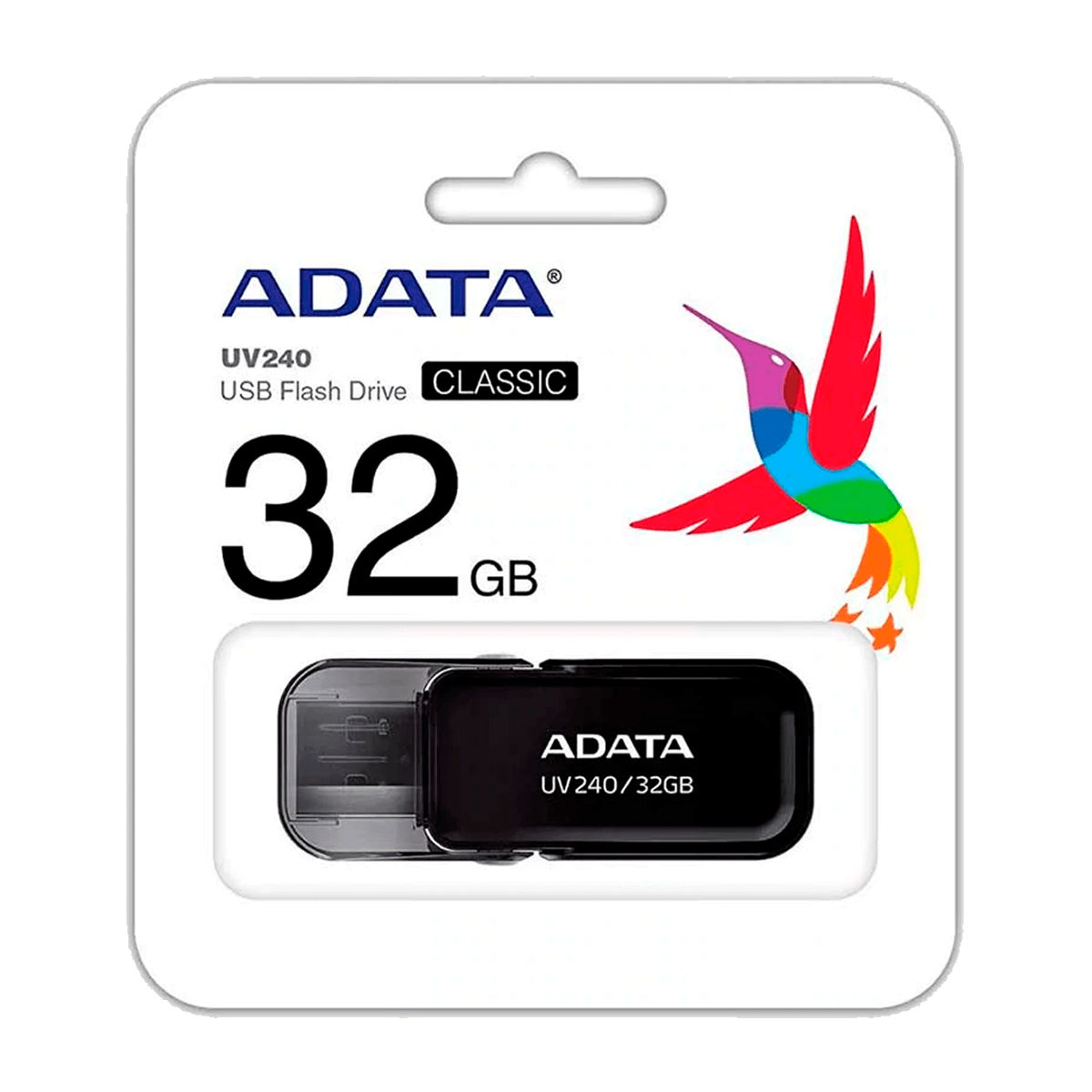 PEN DRIVE 32GB UV240 USB BLACK ADATA